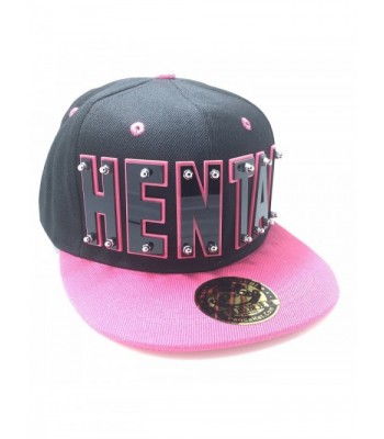 PANDAHAT Hentai Black Pink Brim