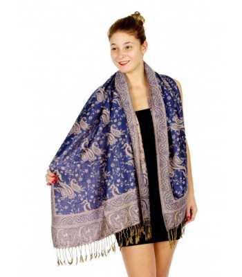 fashion2100 Womens Flower Paisely Pashmina in Wraps & Pashminas