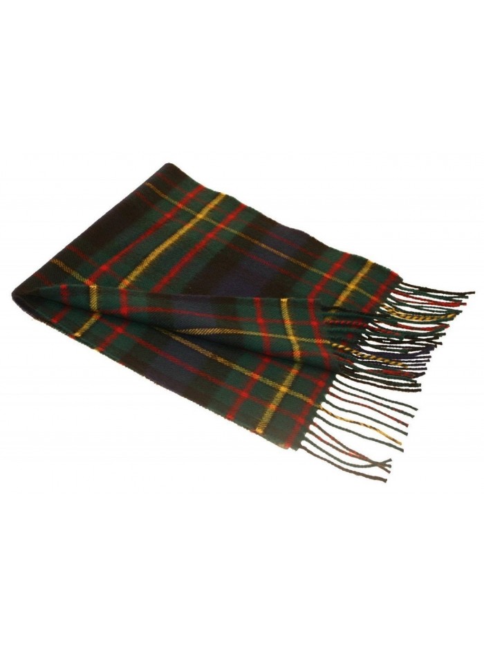 Lochcarron MacLaren Tartan Lambswool Scarf - CH115X2S3AZ