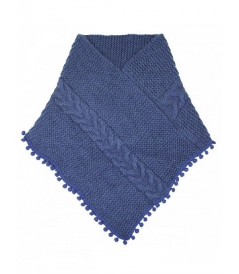 Womens Knitted Infinity Collar Scarf