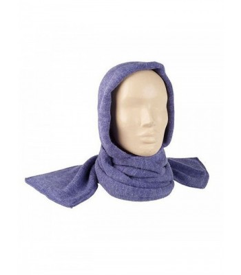 35 Below Marled Hooded Scarf - Purple - CW12NUBTOJD