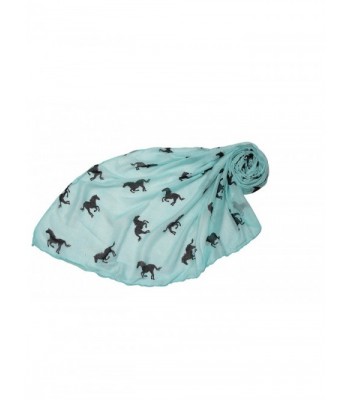 PANZ Western Horse Print Scarf