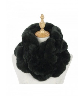 Real Fur Infinity Winter Scarf