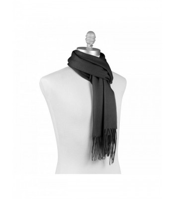 K&OumlLN Cashmere Wool Scarf for Woman and Men - Premium Quality 100% Pashmina Cashmere - Grey - C012D8TACLR