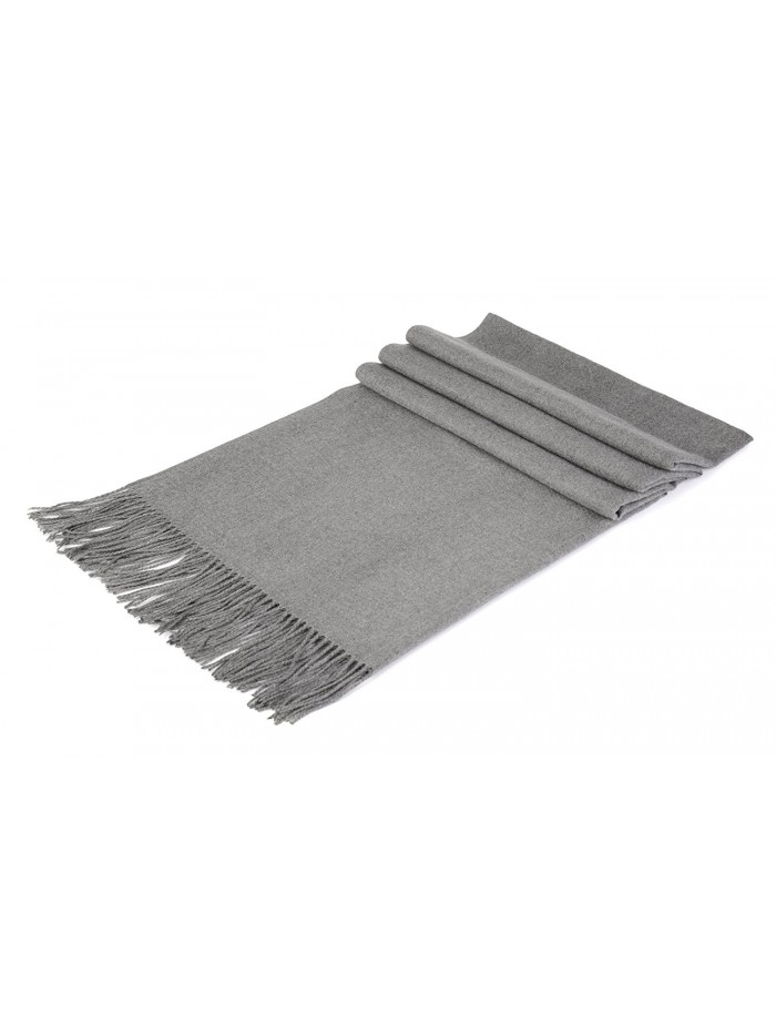 Green&Giant Cashmere Scarf Shawl Comfortable and Warm for Women and Men Gray - CB187IK66L9