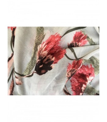 GERINLY Womens Evening Dandelion Print in Fashion Scarves