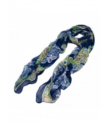 Elegant Vintage Paisley Graphic Scarf