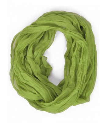The Solid Viscose Infinity Scarf - Green - CO11K3E74WR