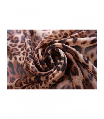 DAPENG Women Chiffon Printed Leopard in Fashion Scarves