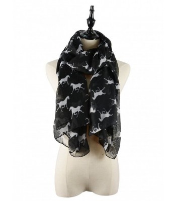Womens Gorgeous Printed Lightweight Scarves in Cold Weather Scarves & Wraps