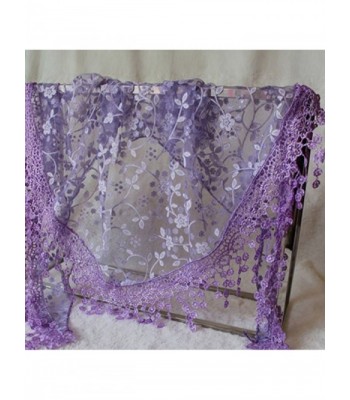 Gilroy Hollow Tassel Triangle Mantilla in Fashion Scarves