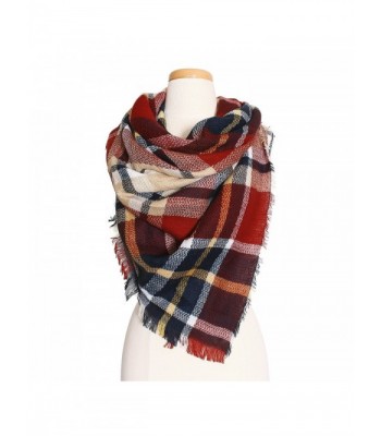 RT Fashion Plaid Multicolor Fall/Winter Blanket Scarves - Bs-11 - CN189GHASKA