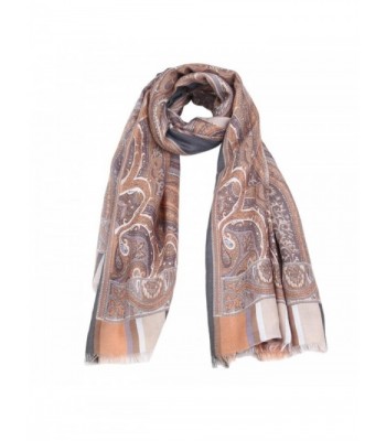 TONSEE Women Fashion Rectangle Scarf Shawl Beach Towel - Gray - CY12MAZY8KA