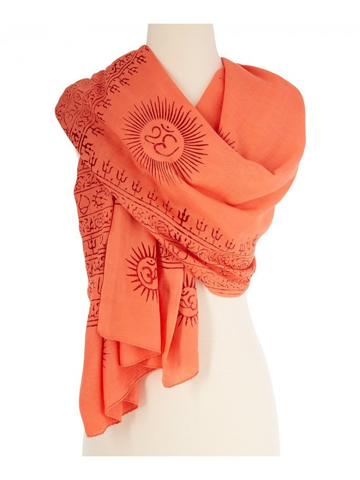 OMSutra OM Prayer Shawls - Orange - C7110YG655V