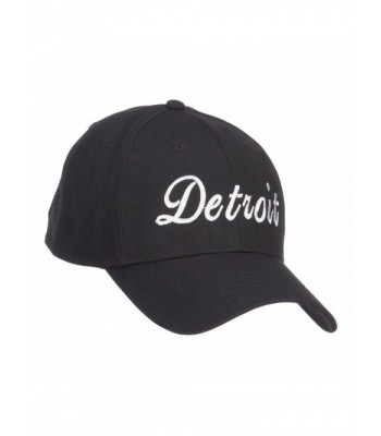 E4hats City Detroit Embroidered Cotton in Men's Baseball Caps