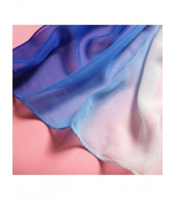 Luweki Fashion Gradient Chiffon Scarves