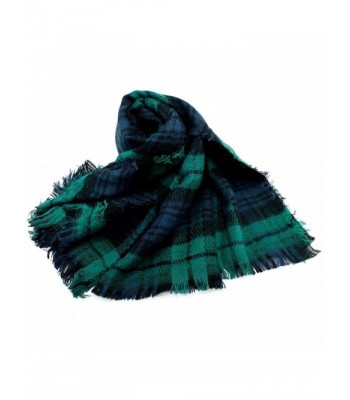 Oct17 Tartan Lattice Blanket Checked in Cold Weather Scarves & Wraps