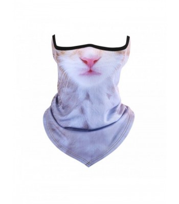 Unisex 3D Prints Animal Pattern Half Face Mask Neck Gaiter Warmer Scarf for Outdoor Sports - A02 - C2186RC6SR9