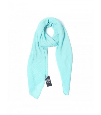 NiAiWei Women Scarf Plaid Blanket Scarves Wraps Shawl Crushed Effect Solid - Light Green - CU185DHWQOU