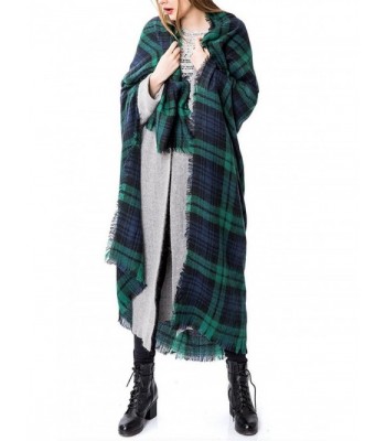 Zando Womens Stylish Blanket Tartan in Fashion Scarves