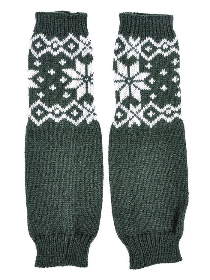 Winter Adult/Child Snowflake Knit Set Scarf- Gloves & Beanie - Snow ...