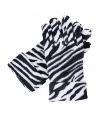 Black White Zebra Fleece Matching in Fashion Scarves