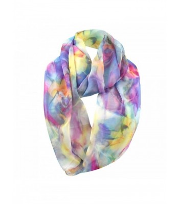 Chiffon Infinity Scarf for Women - Multi - CW12O5LJIIN