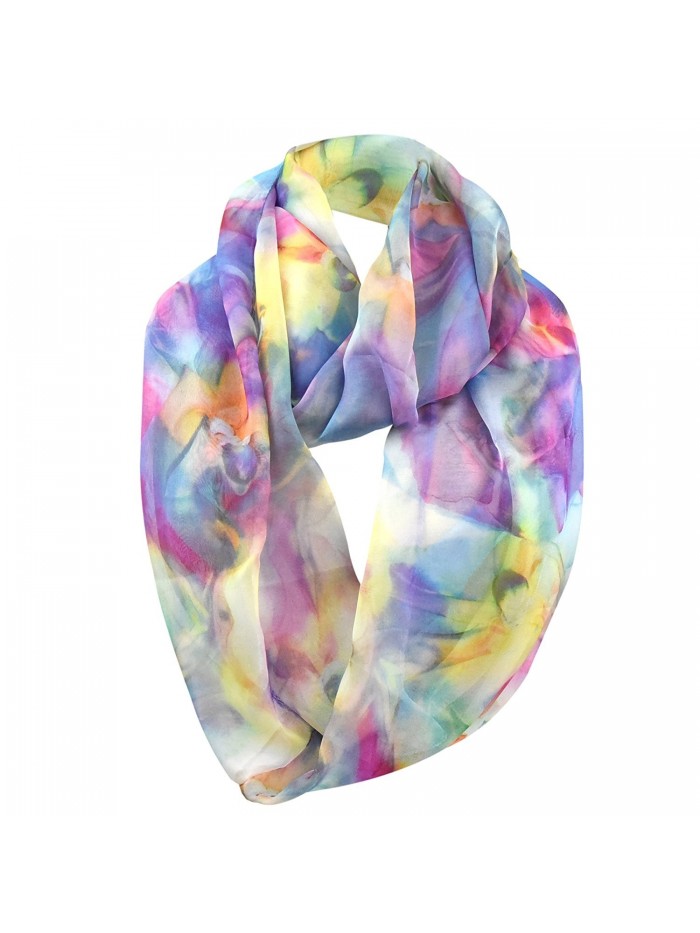 Chiffon Infinity Scarf for Women - Multi - CW12O5LJIIN