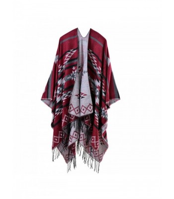 Dantiya Knitted Fringed Cashmere Cardigans in Wraps & Pashminas