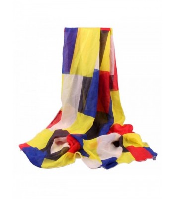 Sunfei Fashion Women Long Soft Wrap scarf Ladies Shawl Chiffon Scarf Scarves - Multicolor - C012LKB4BFT