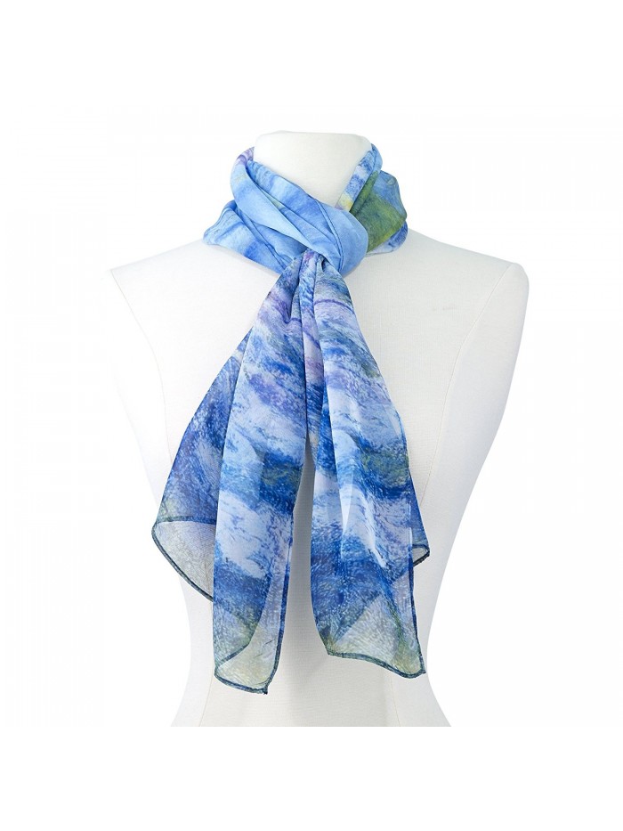 Monet Waterlilies Scarf - CS12JESZMPD