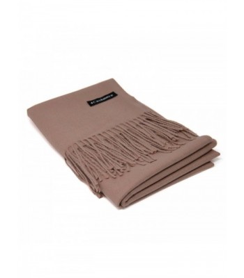 Camel Brown 100 Cashmere Scarf - Camel Brown - CP188NDC88M