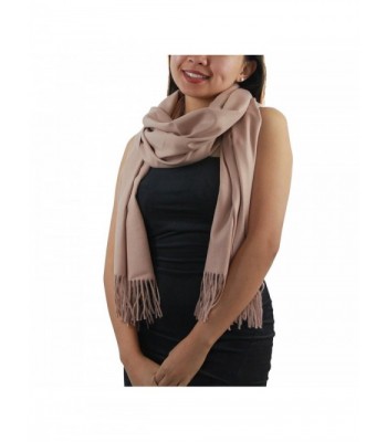 Camel Brown 100 Cashmere Scarf