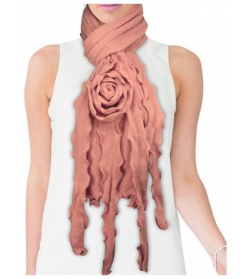 Acrylic Fashion Flower Ruffle Knitted