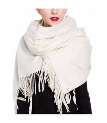 Womens Cashmere Oversized Blanket Tassel in Wraps & Pashminas