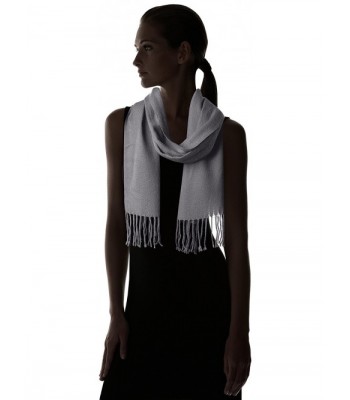 Gabriella Womens Solid Scarf Fringe in Fashion Scarves