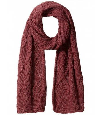 Bench Women's Careen Cable Knit Scarf - Sassafras - CR12G55UROJ