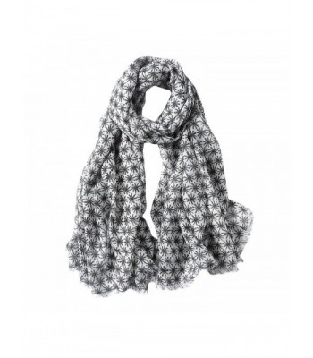 MaaMgic Womens Winter Long Polka Dot Scarf Ladies Warm Soft Pashmina Wrap - Black - CM185L4LL2T