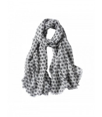 MaaMgic Womens Winter Long Polka Dot Scarf Ladies Warm Soft Pashmina Wrap - Black - CM185L4LL2T