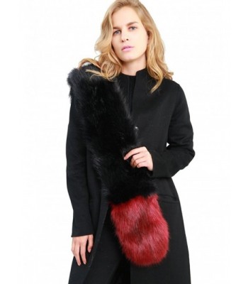 MissShorthair Womens Winter Colorful Collar