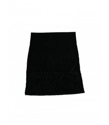 NY Chenille Scarf Black