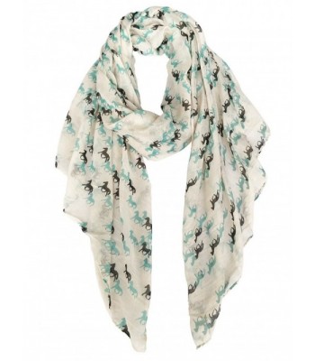 Herebuy Cool Animal Print Scarf Fashionable Women Scarves for Winter - Beige02 - C4182IW6KMI