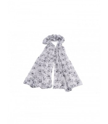 Womens Puppies Print Scarf SELLER in Fashion Scarves