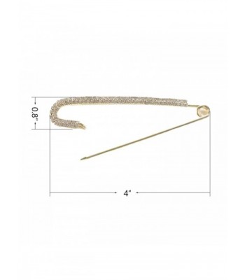 Fashion Pin Rhinestone Breastpin Imitated