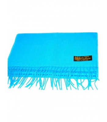 Gen SH Blue Cashmere Scarf