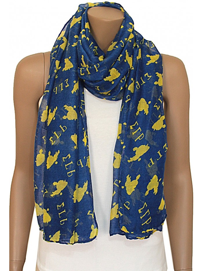 Sigma Gamma Rho Oversized Viscose Poodle Scarf- 36x72 inches - C3121ROMUI9