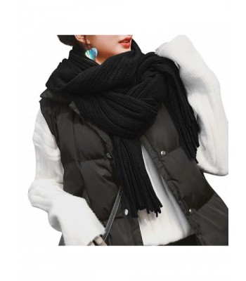 Luxspire Womens Cashmere Winter Tassel in Wraps & Pashminas