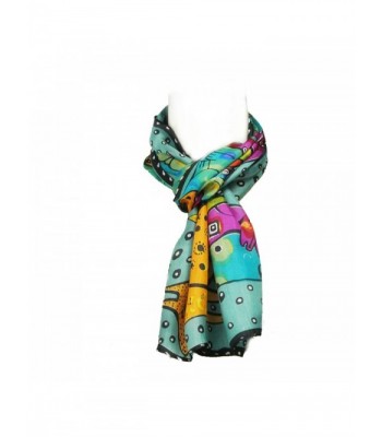 Wrapables Vibrant 100 Silk Scarf