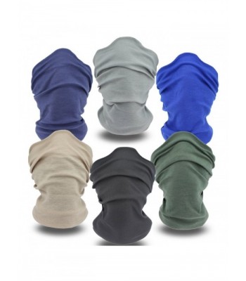 Headwear Bandanna Balaclava Multifunctional Stretchable - 6*Solid Color Sets - CI12LHZFUEJ
