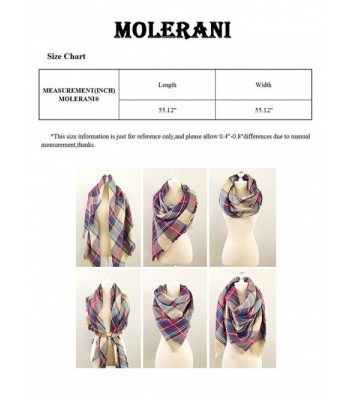 MOLERANI Stylish Blanket Gorgeous Mix in Cold Weather Scarves & Wraps